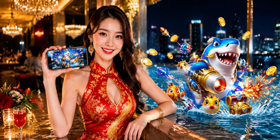 Buôn Ma Thuột và chủ đề bắn cá minh họa việc đọc danh mục trước khi tạo tài khoản