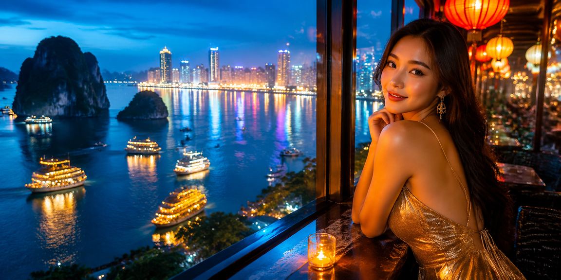 Vịnh Hạ Long và trò slots minh họa đọc luật game trước khi chơi lớn