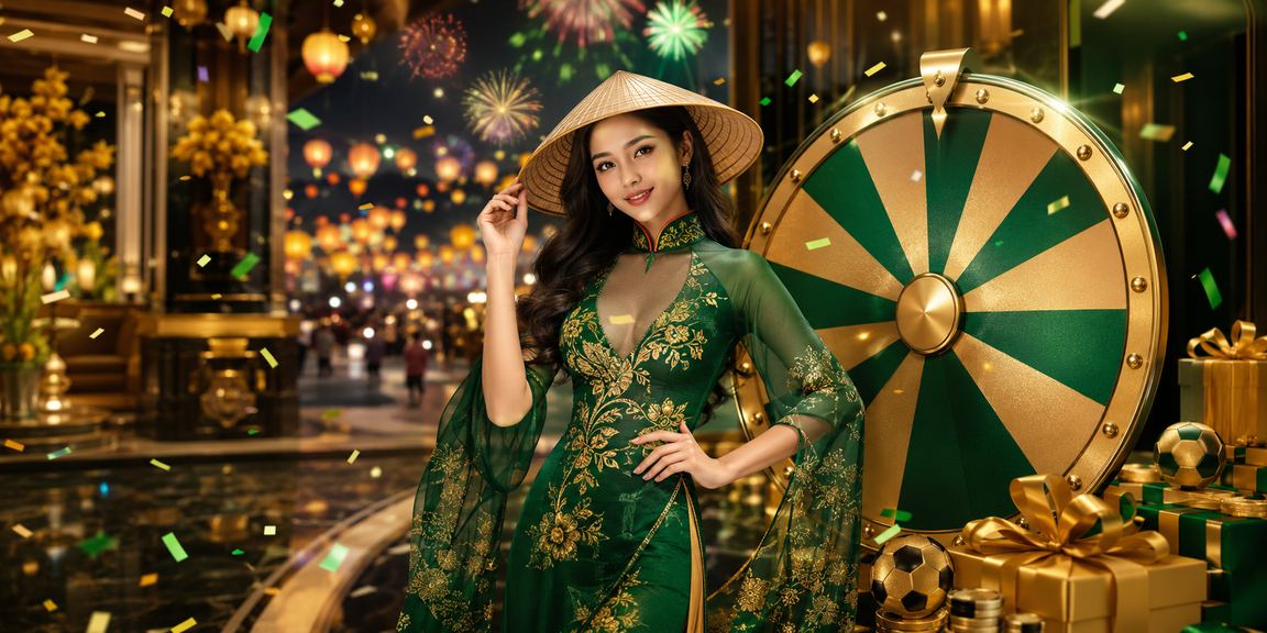 Huế với roulette và nón lá minh họa việc đọc luật trước khi tham gia