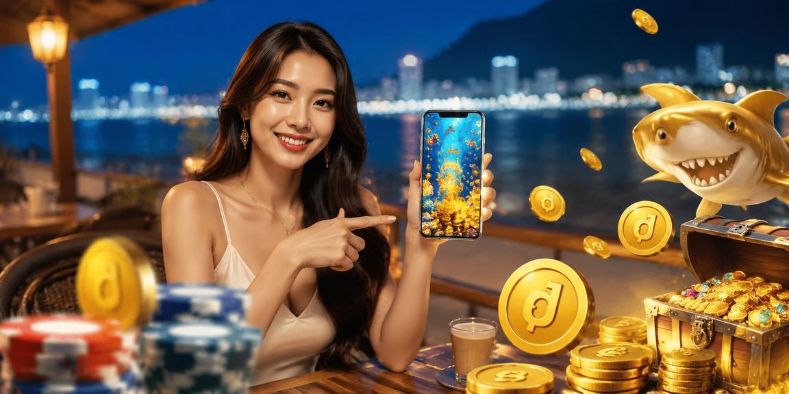 Quán cà phê Vũng Tàu minh họa truy cập mobile casino cho người chơi lớn